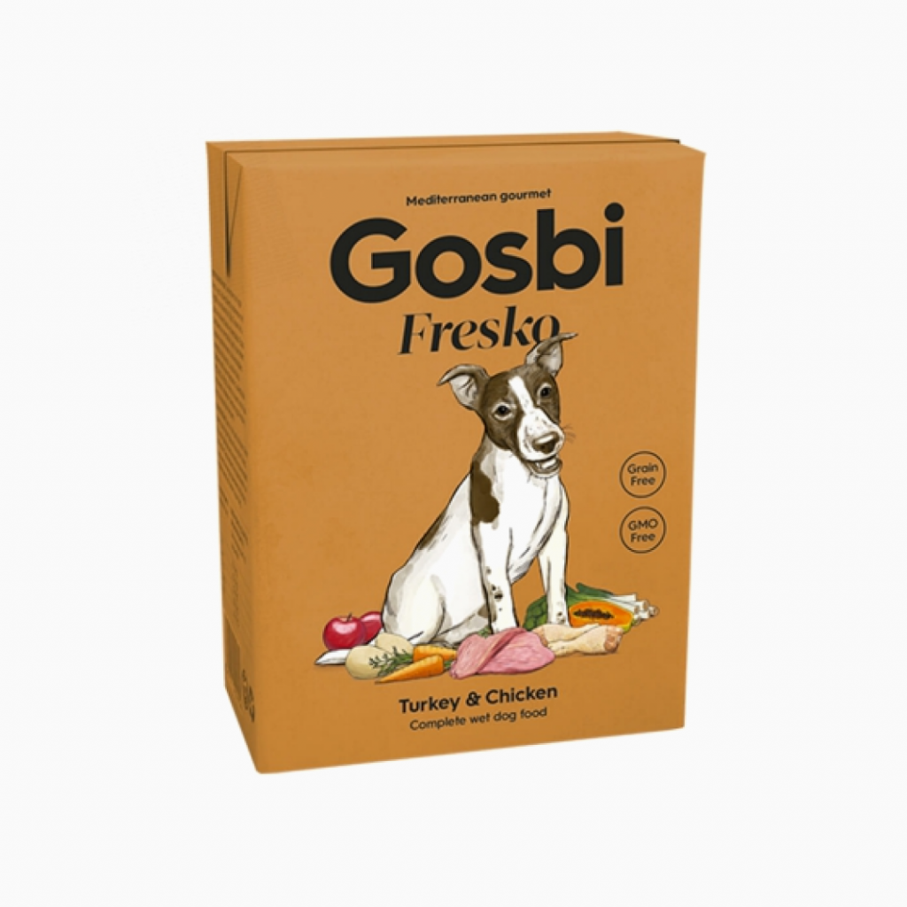 Gosbi Fresko Dog Turkey & Chicken 375 gr