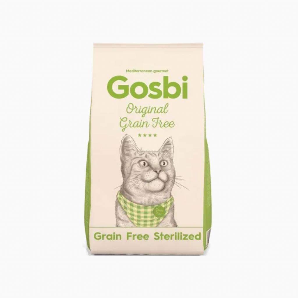 Gosbi Original Cat Grain Free Sterilized 1 kg