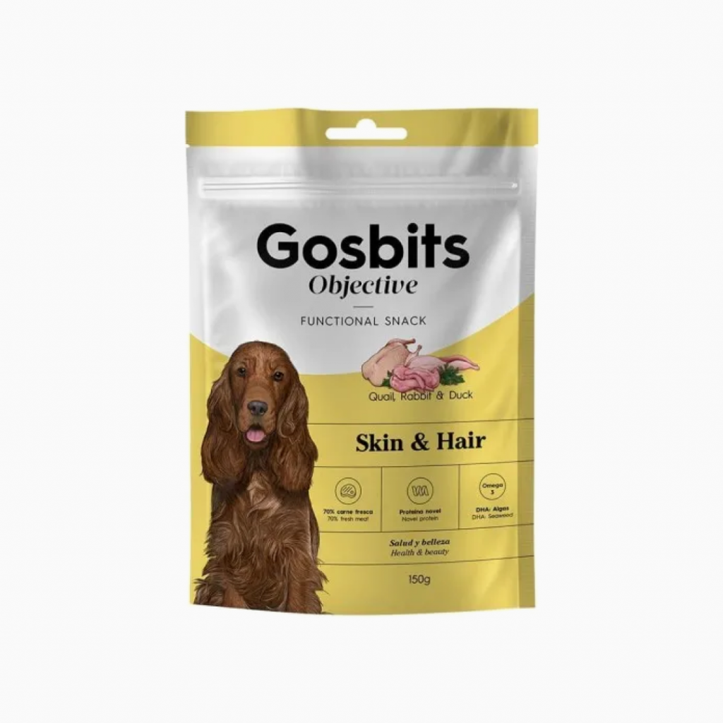 Gosbits Dog Objective Skin Hair 150 gr