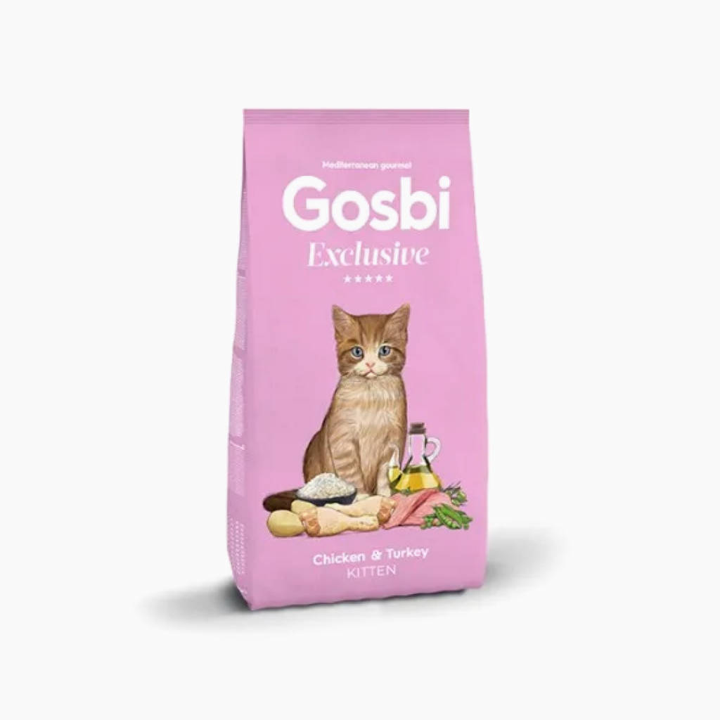 Gosbi Exclusive Cat Chicken & Turkey Kitten 6 kg