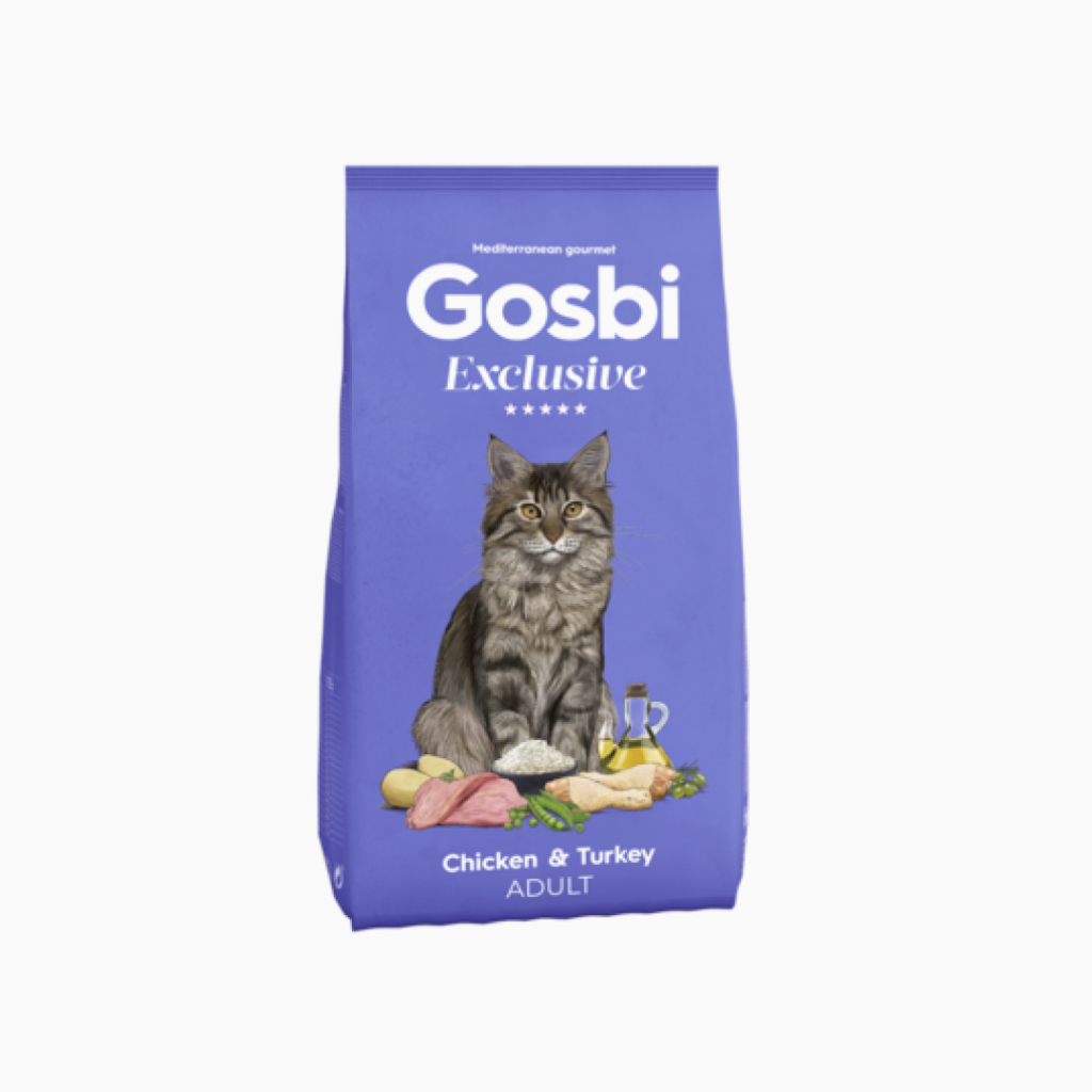 Gosbi Exclusive Cat Chicken & Turkey Adult 400 gr