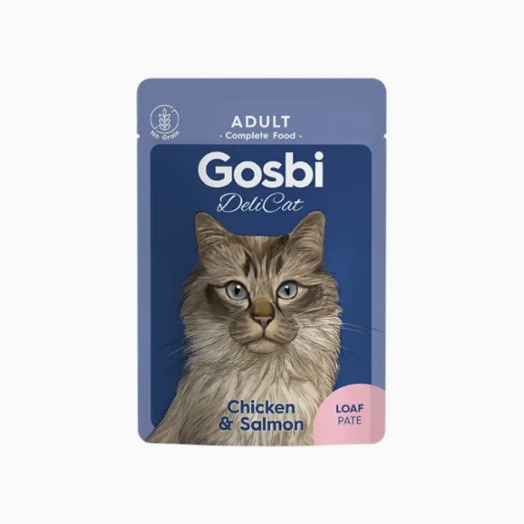 Gosbi Delicat Adult Chicken & Salmon Loaf 70 gr