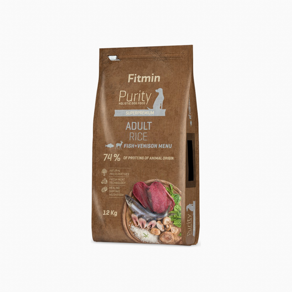 Fitmin Dog Purity Rise Adult Fish & Venison 12 kg