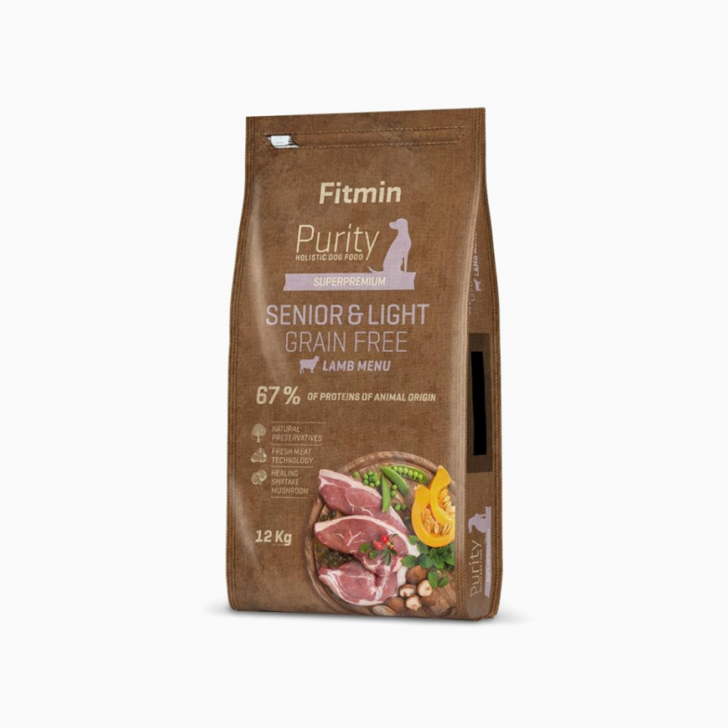 Fitmin Dog Purity GF Senior & Light Lamb 12 kg