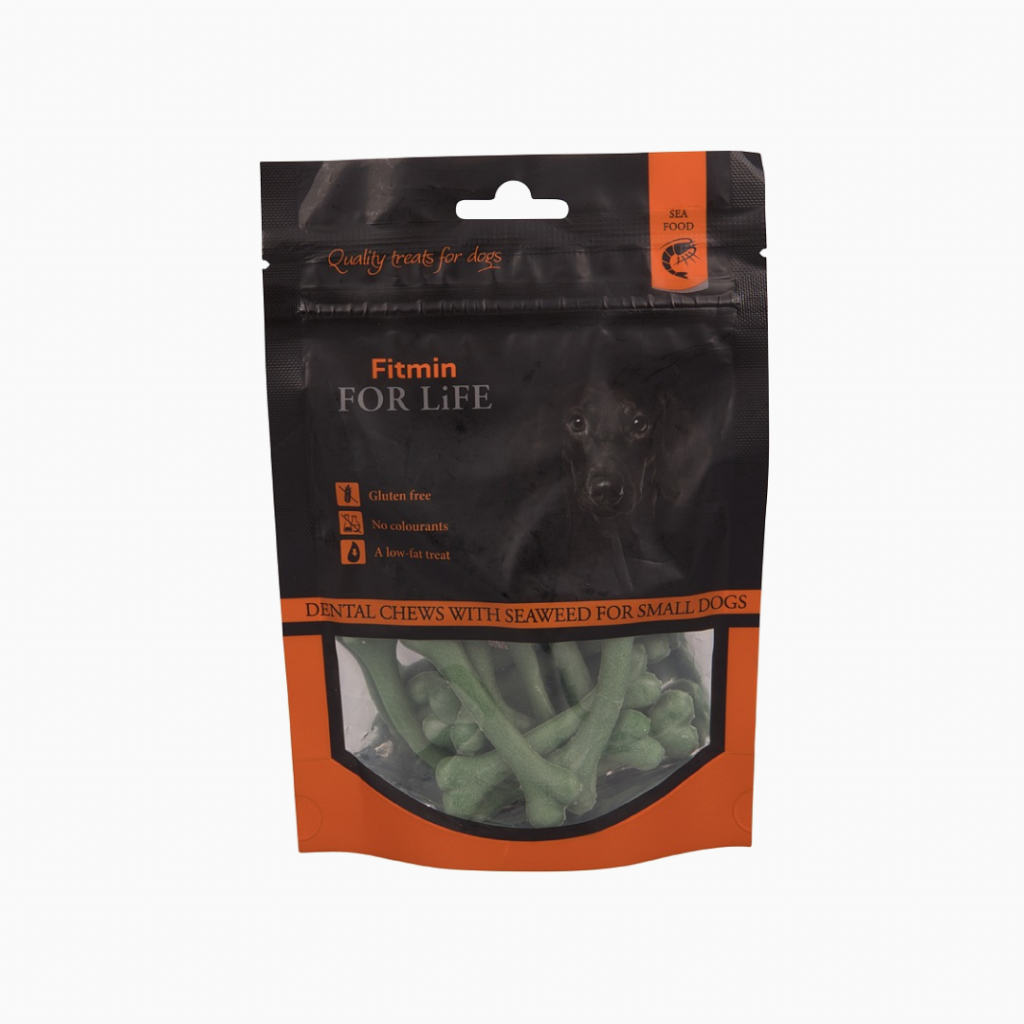 Fitmin For Life Dog Treat Dental Chews Seaweed 70 gr