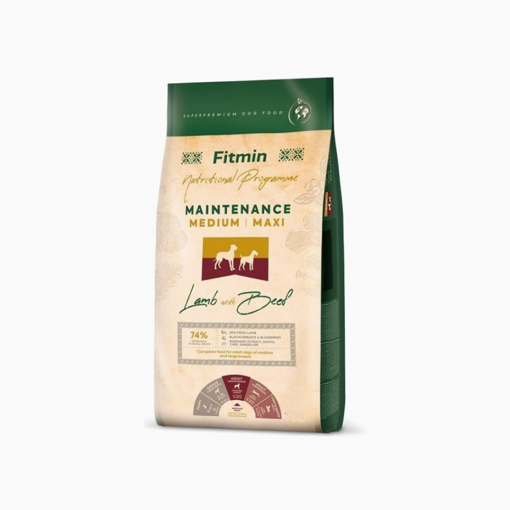 Fitmin Dog Medium Maxi Maintenance Lamb & Beef 2.5 kg