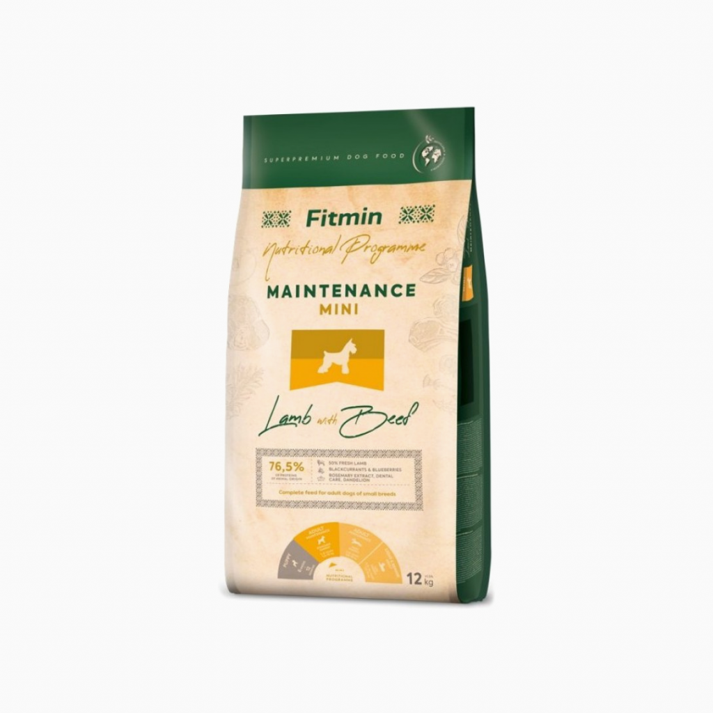 Fitmin Dog Mini Maintenance Lamb Beef 12 kg