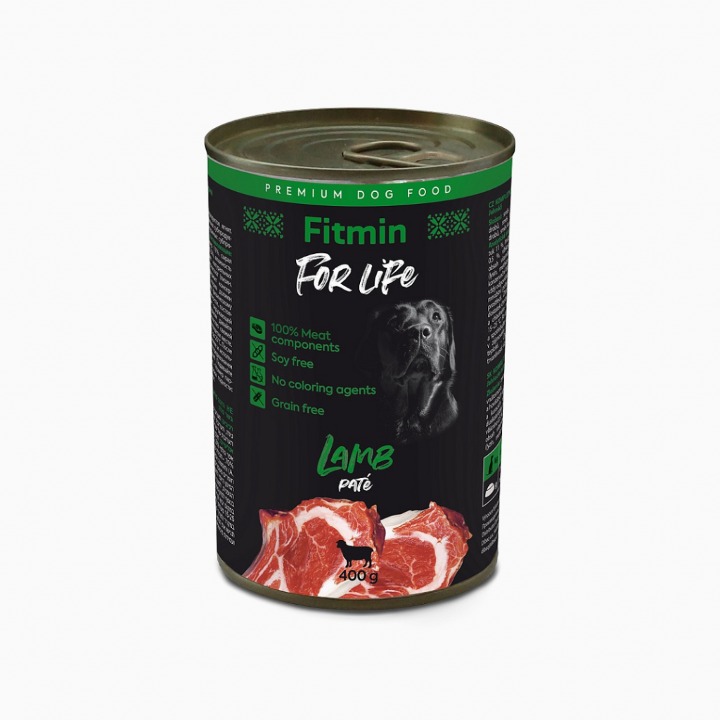 Fitmin For Life Dog Tin Lamb 400 gr