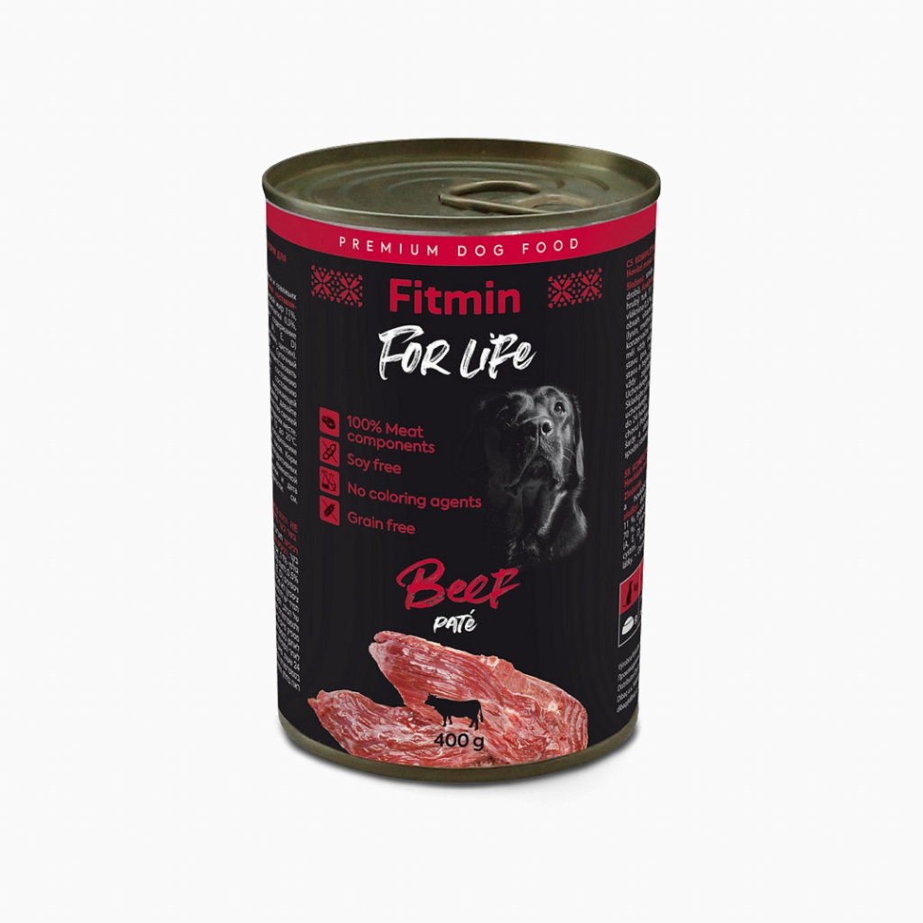 Fitmin For Life Dog Tin Beef 400 gr