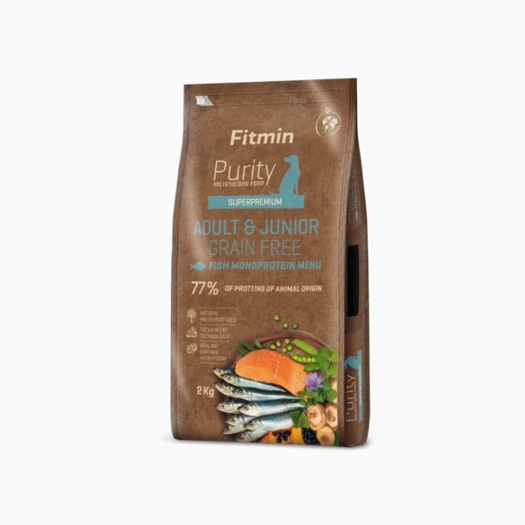 Fitmin Dog Purity GF Adult & Junior Fish Menu 2 kg