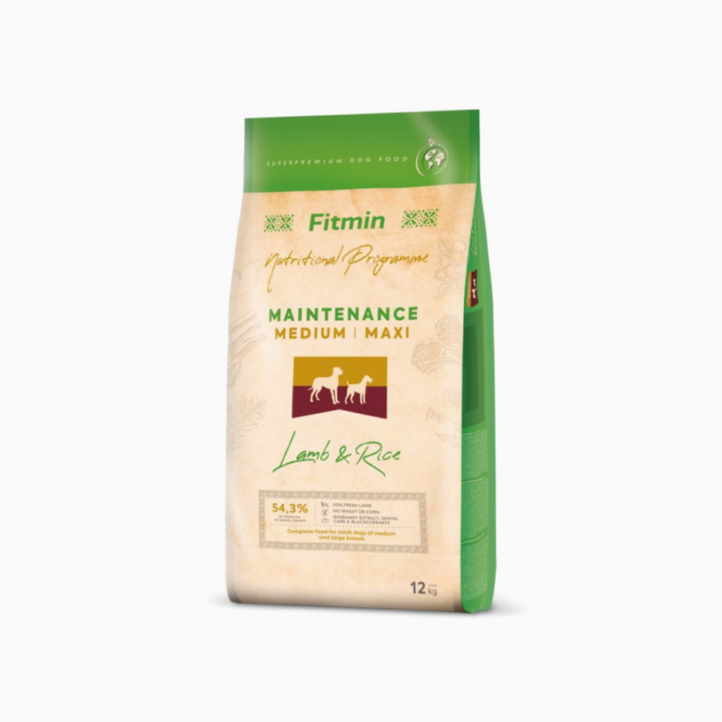 Fitmin Dog Medium Maxi Lamb & Rice 12 Kg