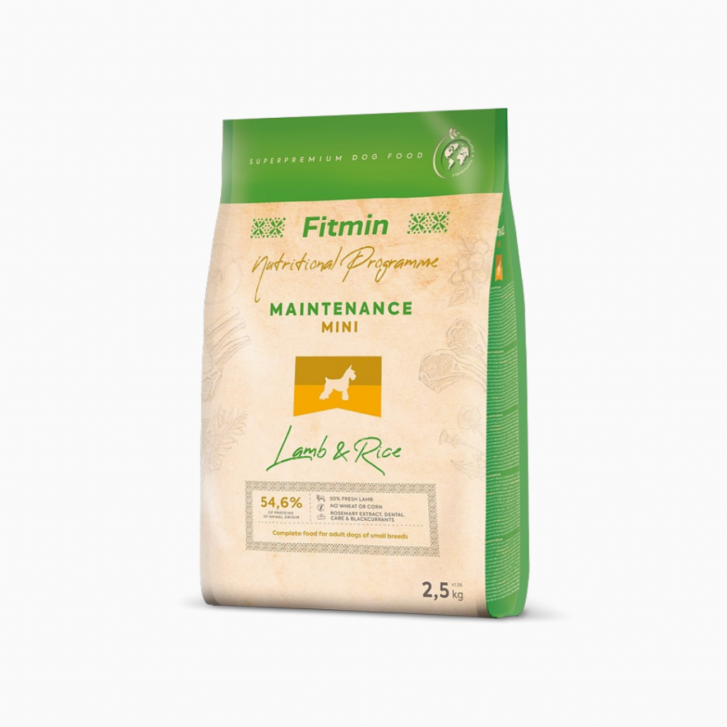 Fitmin Dog Mini Lamb & Rise 2.5 kg