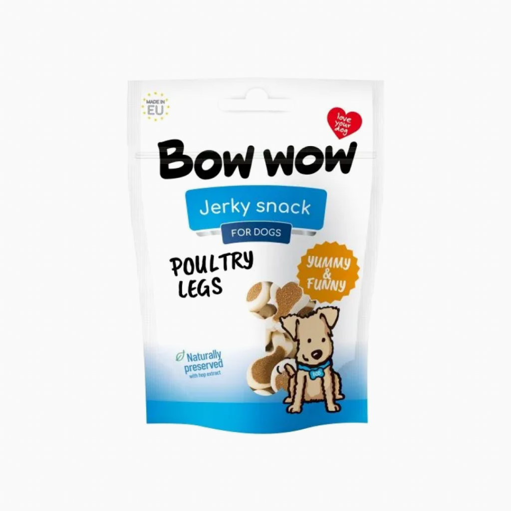 Bow Wow Poultry Legs 80 gr