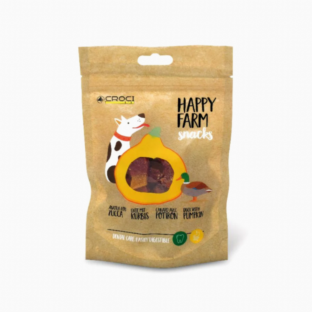 CROCI dog treats Happy Farm Pumpkin & Duck 80 gr