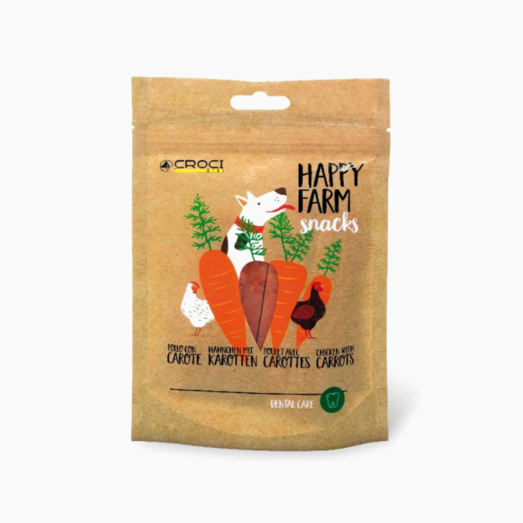 CROCI dog treats Happy Farm Chicken & Carrot 80 gr