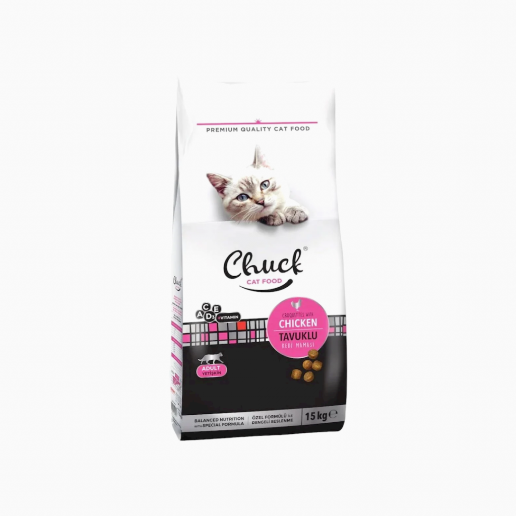 Chuck Cat Food with Chicken 15 kg