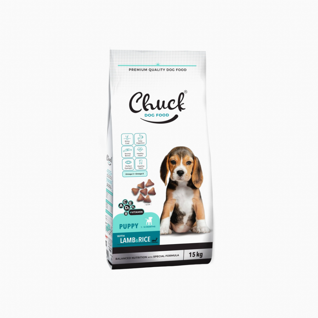 Chuck Puppy Food with Lamb