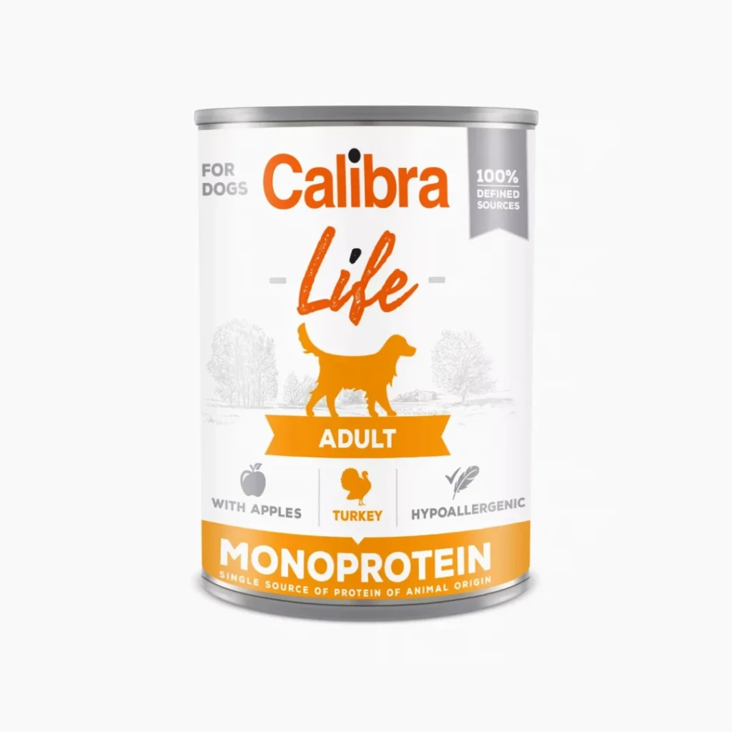 Dog Life can Adult Turkey with apples 400 gr