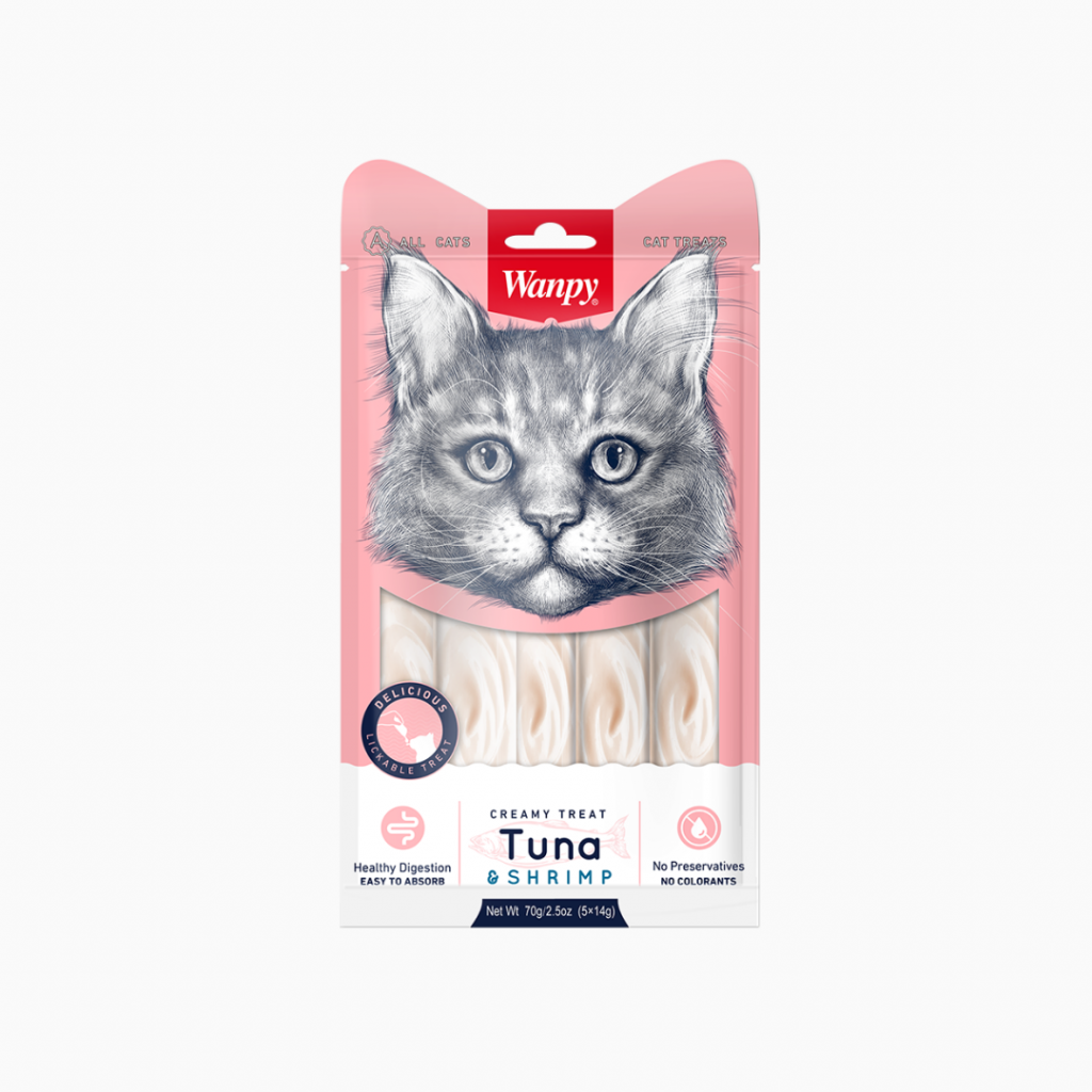 WANPY Tuna & Shrimp Creamy Treats