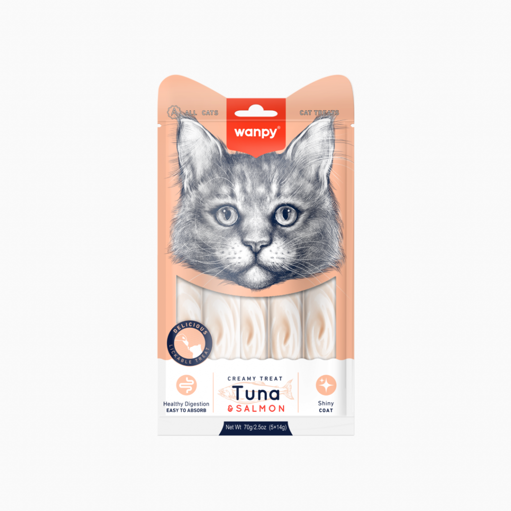 WANPY Tuna & Salmon Creamy Treats