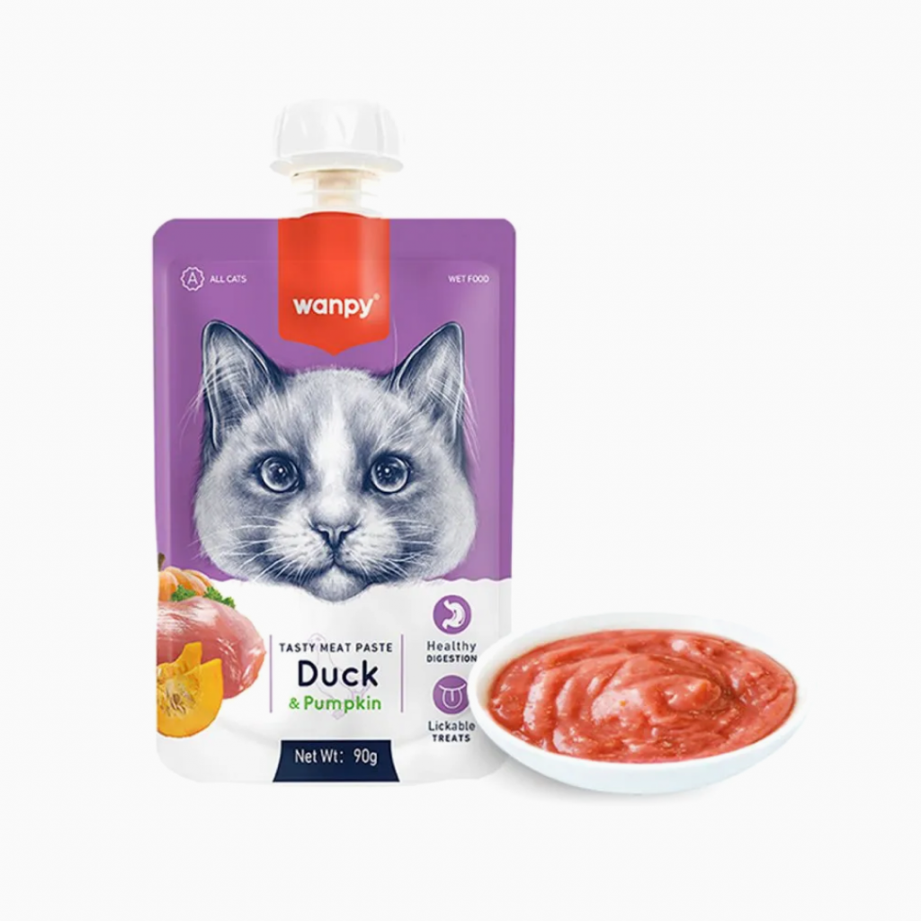 Wanpy Duck & Pumpkin Meat Paste 90 gr